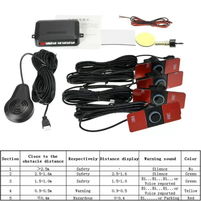 Park radarı buzzer reversing radar switch