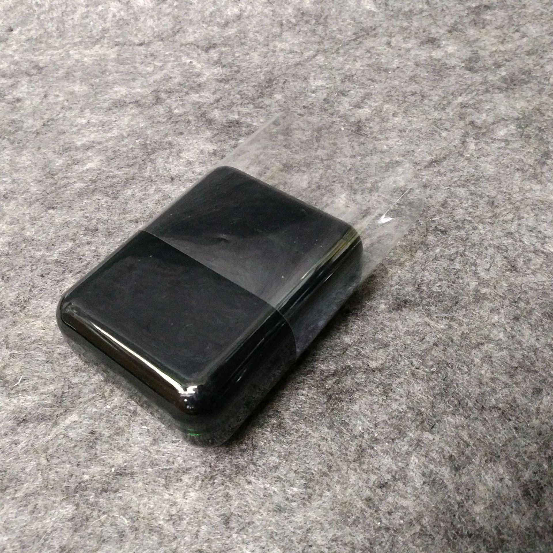 深圳厂家 中性黑色水晶盒数据线usb收纳包装盒耳机包装塑料透明盒