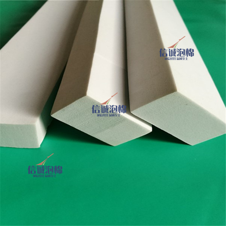 厂家供应白色防雾镜胶条15*15mm 智能镜灯带海绵条 EVA泡棉密封条