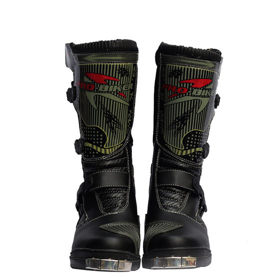 Ridingtribe Off-Road Motorcycle Cycling Shoes Boots Long Racing Anti-Collision and Anti-Fall Motorcycle Shoes Boots for Men and Women