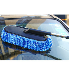 Direct selling car cleaning supplies, car flat retractable wax brush, wax holder, car duster, car wax brush