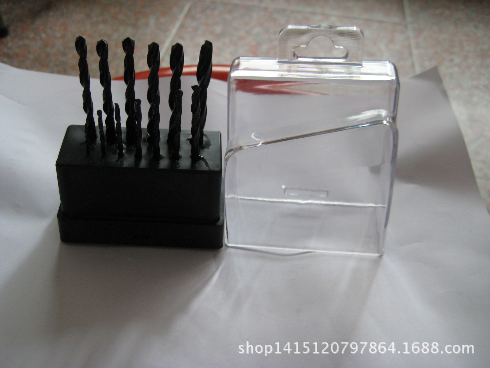 13件套阶梯盒麻花钻/ 13PCS麻花钻/13件黑色钻头/13件氮化麻花钻