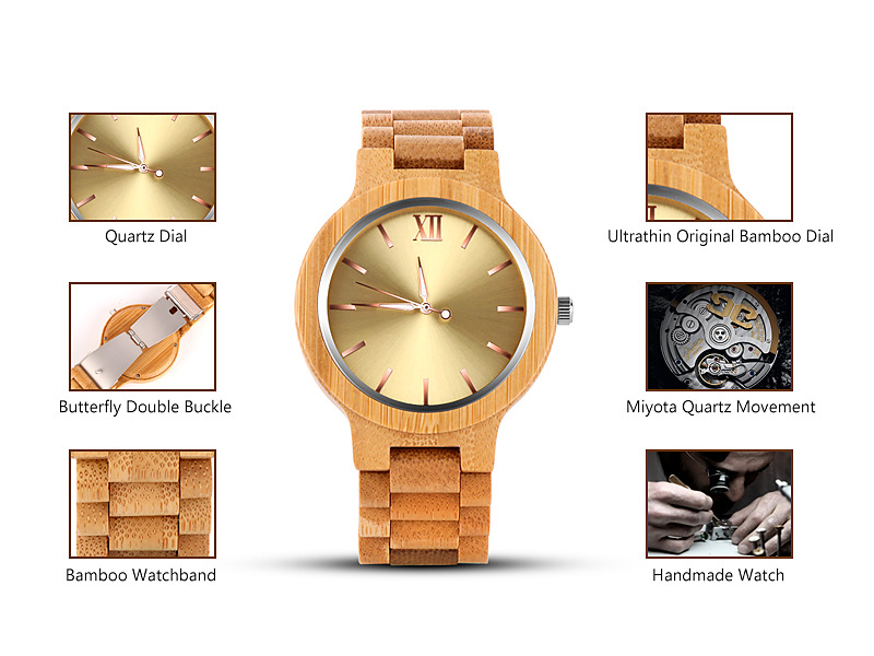 Elegant Wood Watch