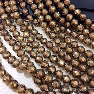 厂家直销 3mm水晶玻璃球珠 DIY手链发饰手工地球珠 门帘珠帘散珠