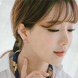 Дизайнерское ожерелье, золотой аксессуар из нержавеющей стали, не выцветает, 18 карат, розовое золото