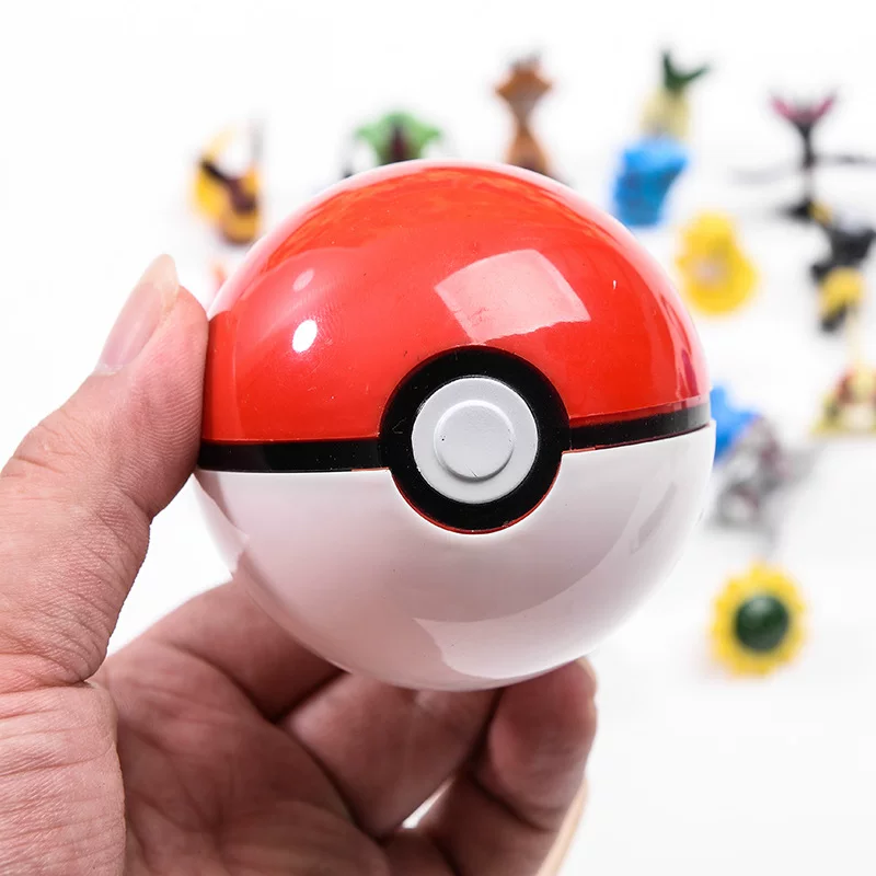 Игрушечный набор шаров Chiye Toys в стиле Pokemon с 13 цветами; универсальные мячи для домашних животных, кукол и развлечений