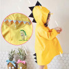 Three dimensional dinosaur for kindergarten for elementary school students, raincoat, in 3d format