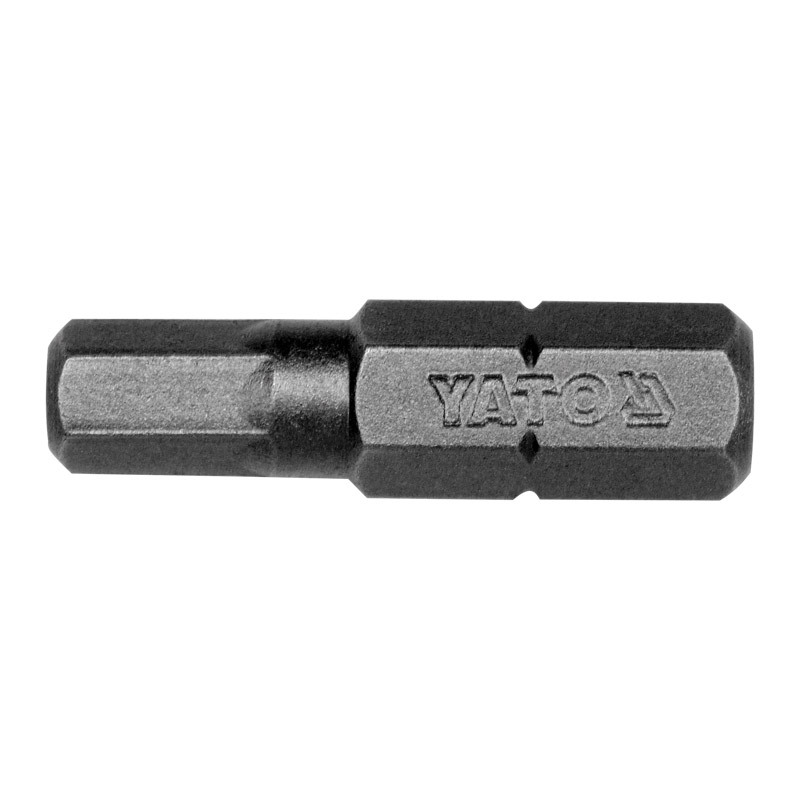 易尔拓YATO 6.3mm系列25mm长六角旋具头 螺丝刀头(规格全)