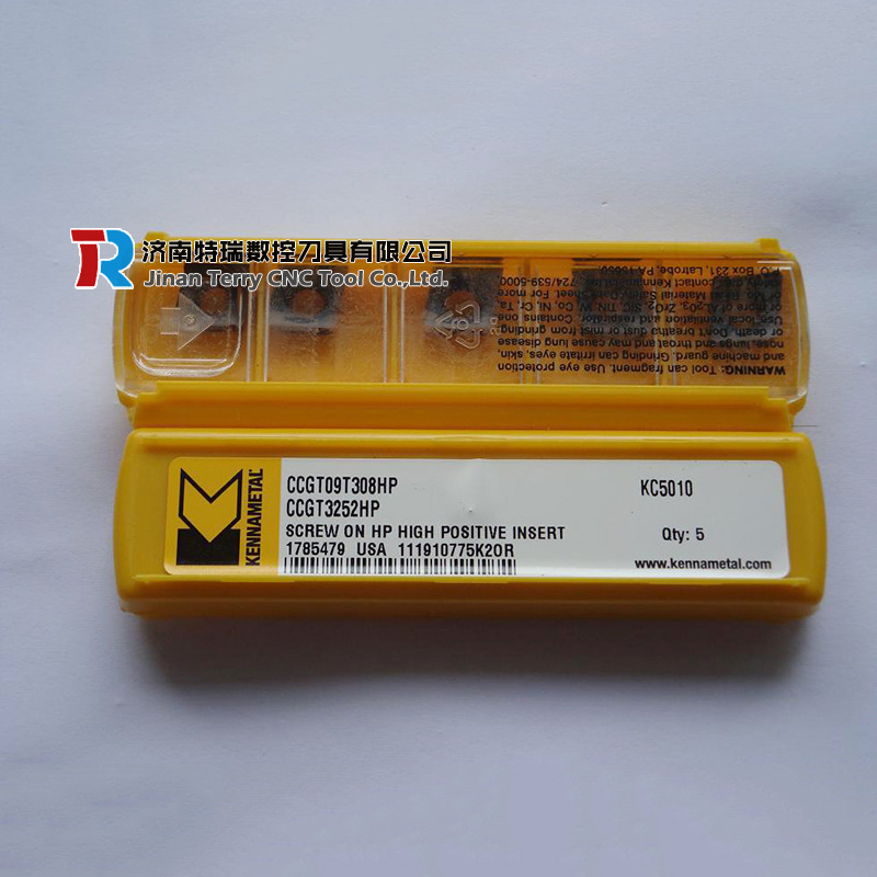 济南肯纳车刀片批发CCGT060201LF KCU10非铁材料加工