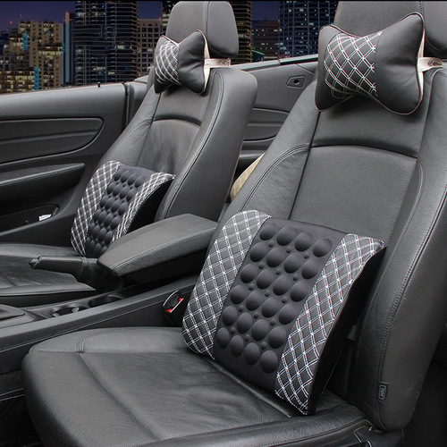 Car Lumbar Electric Massage Cushion Car Lumbar Pillow Car Lumbar Cushion Seat Back Lumbar Support Lumbar Cushion