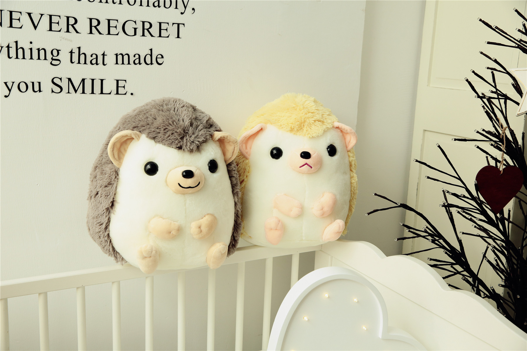 圆滚滚刺猬公仔