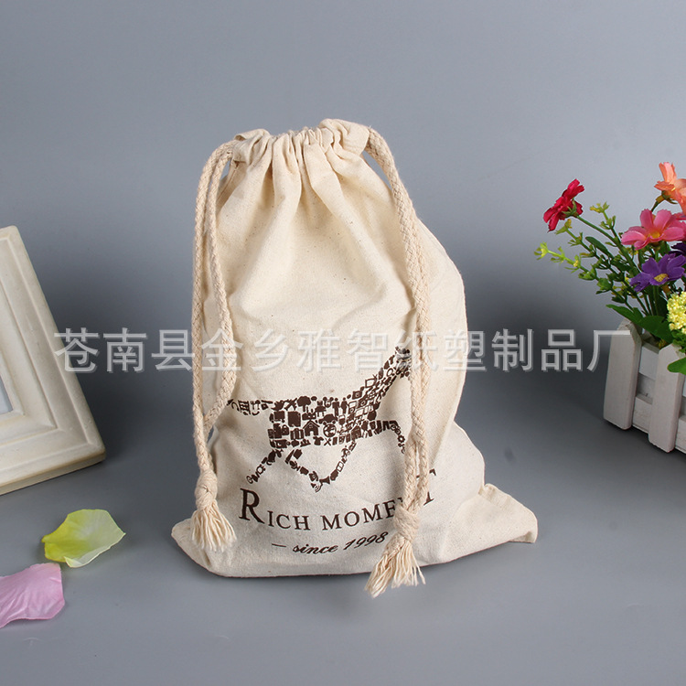 印花棉布袋手提袋定制帆布袋定做束口袋无纺布袋广告袋批发