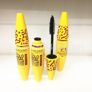 8220 Xiu Dai Mascara Leopard Yellow Tube Mascara