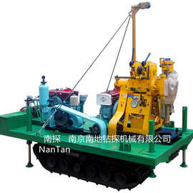南探牌XY-1A-L-01-B型履带钻机180米高速勘探工勘水井地质钻机