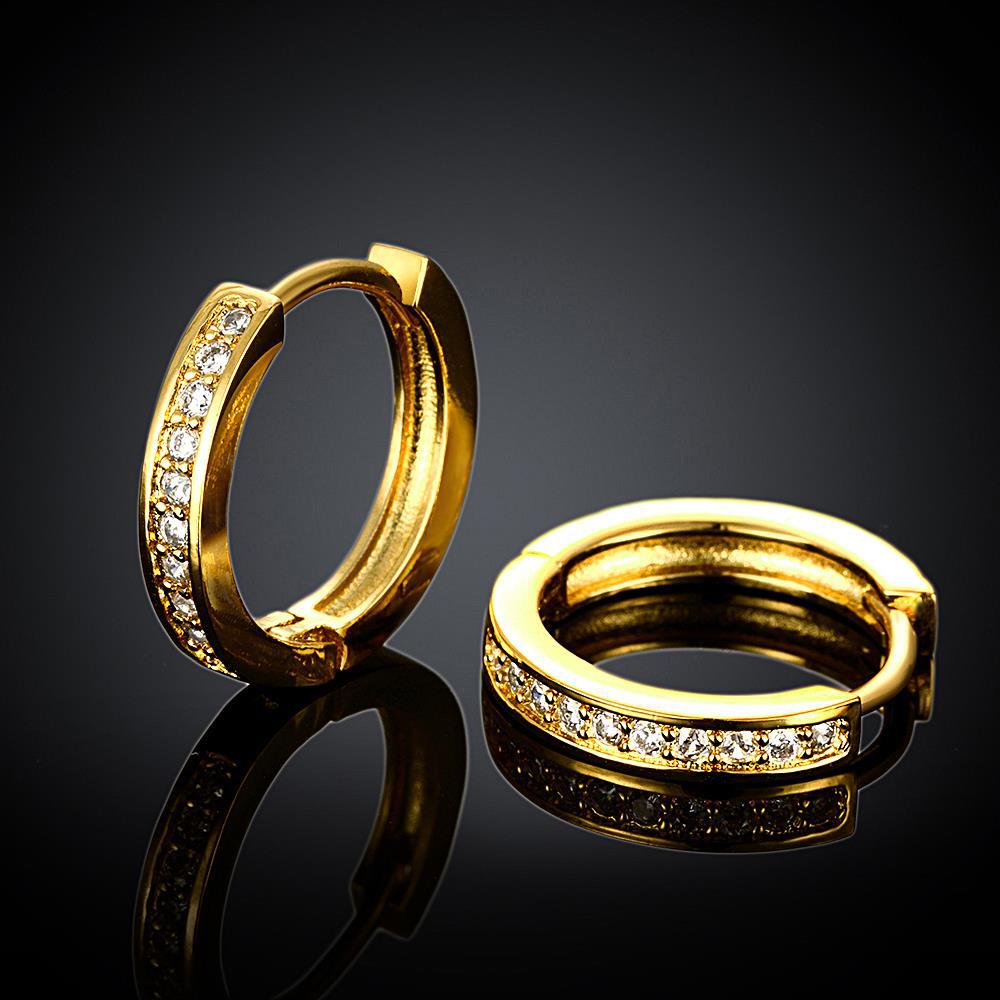 E039-A Free shopping 18K gold plating ea...