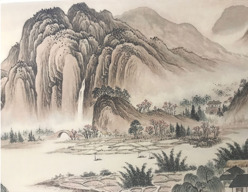 田园闲庭无水印