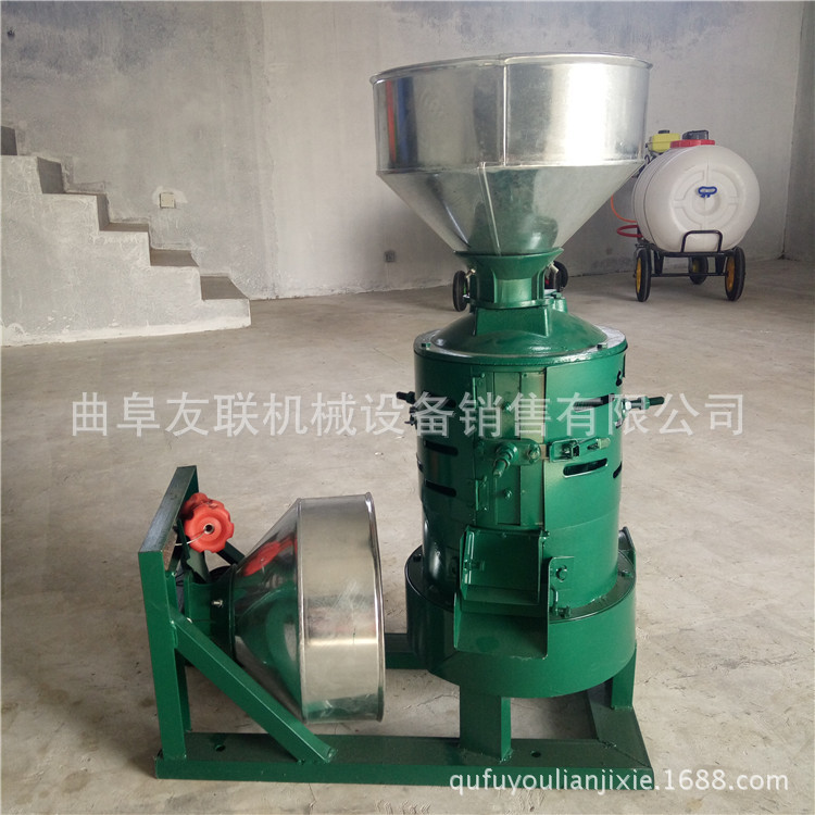多功能五谷杂粮磕皮碾米机 水稻谷子去皮机 小型家用磕皮碾米机02