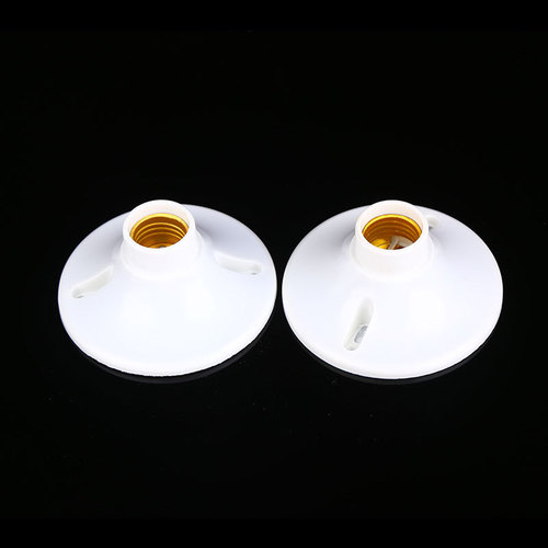 Self-produced and sold excellent e27 bakelite lamp holder for home decoration flame-retardant screw flat-mounted lamp holder rough room decoration lamp holder