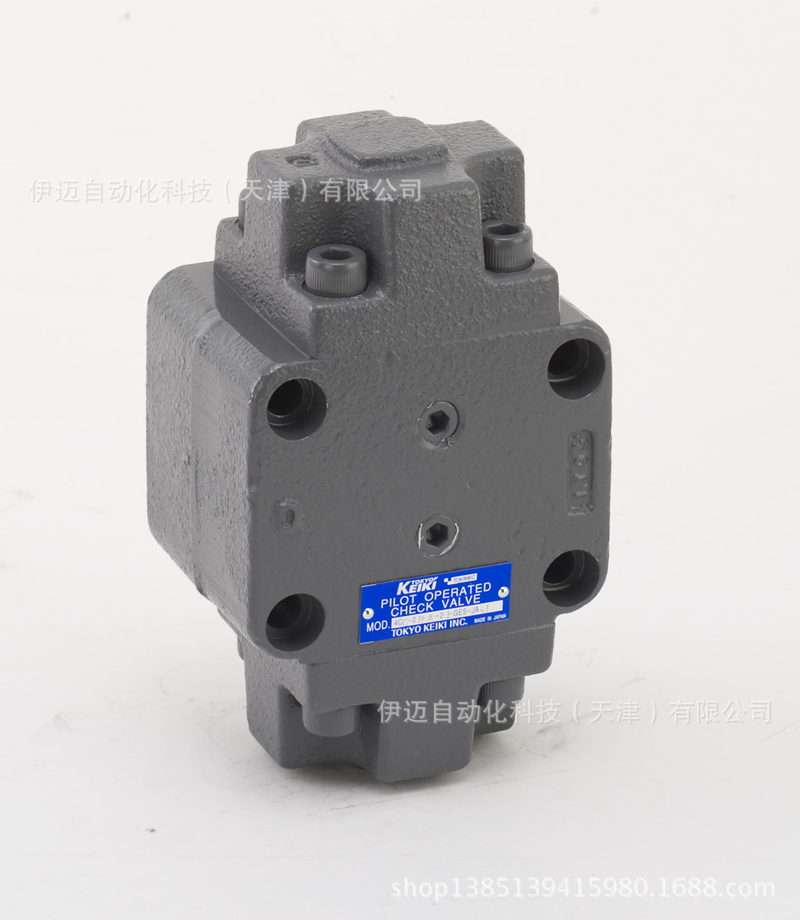 东京计器TOKYO KEIKI先导单向阀4CG-06-DA-21-GE5-JA-J