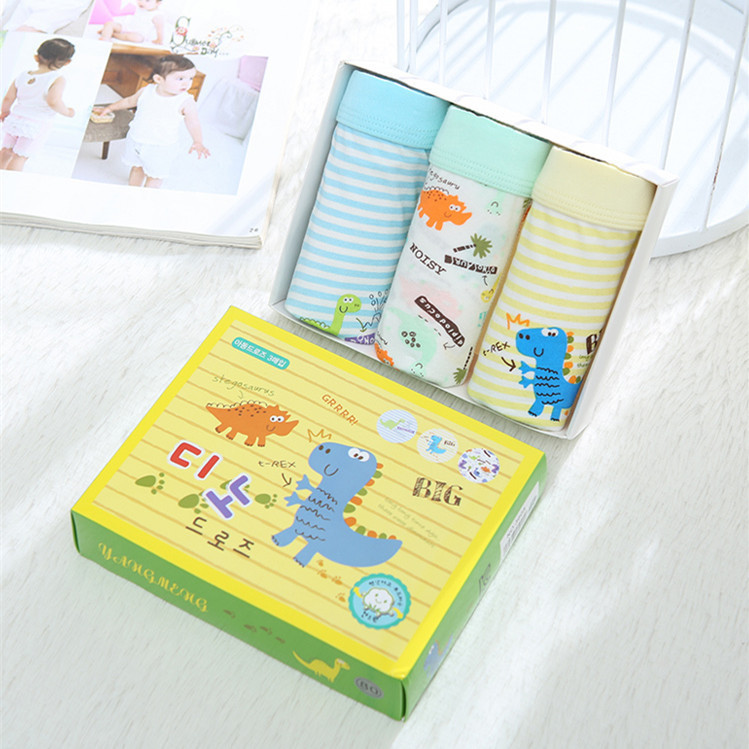 Boy Boxer briefs box-packed Flat feet Schoolboy Large boy shorts baby Student pants Manufactor Direct selling