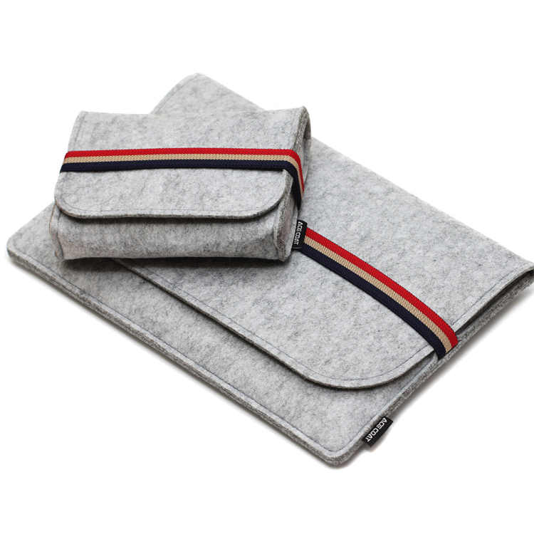 毛毡电脑包   电源盒包  毛毡包可定加印log