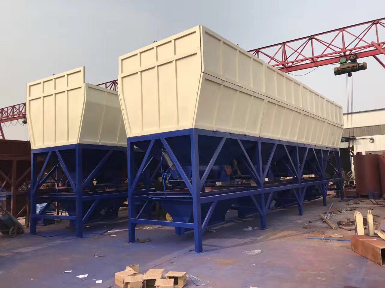 厂家混凝土配料机PL800、搅拌机配料机PL800、粉泥料水泥仓搅拌站