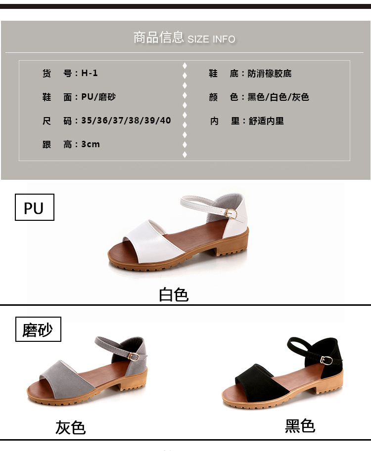 Chaussures été pour femme en Caoutchouc - Ref 3346941 Image 10