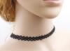 Retro velvet lace choker, chain for key bag , necklace, sweater, European style, punk style