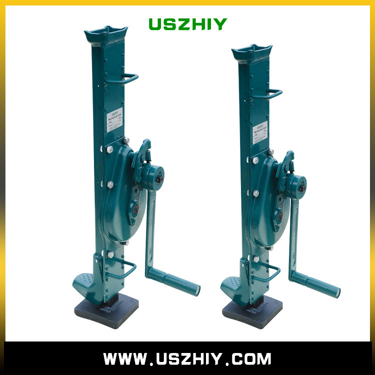 美国智友机械式千斤顶3t手摇挎顶HVP3吨爪式跨顶大行程手动起道机