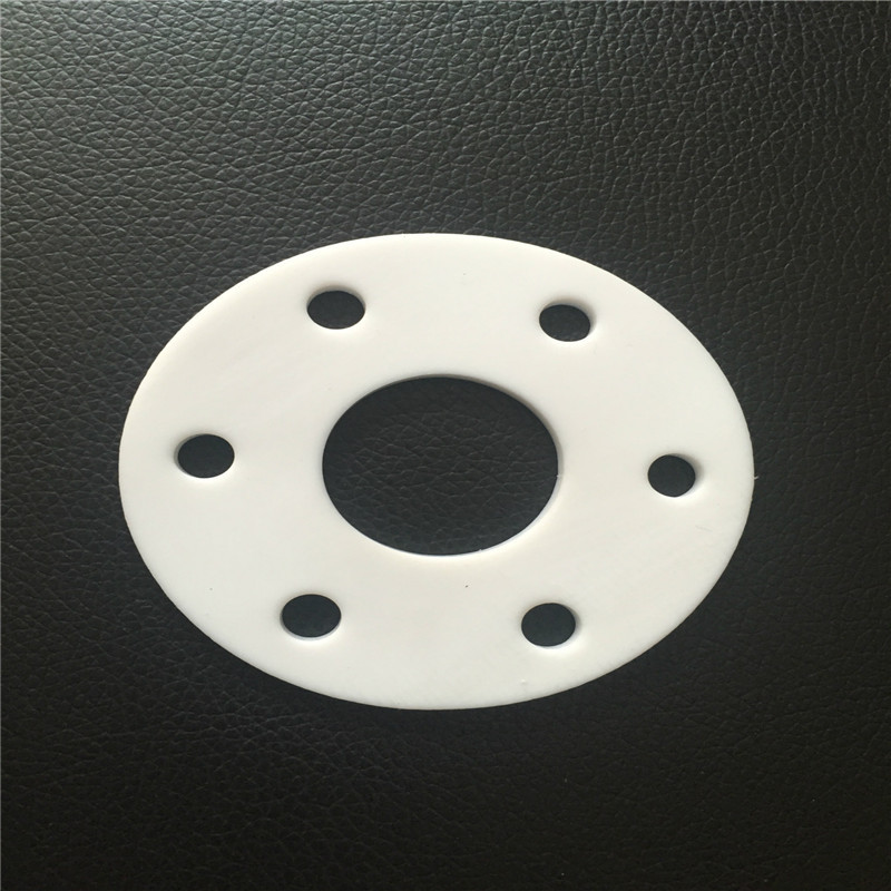 Deposit PTFE gasket Tetrafluoroethylene Flange gasket circular wear-resisting white Washer PTFE Gasket