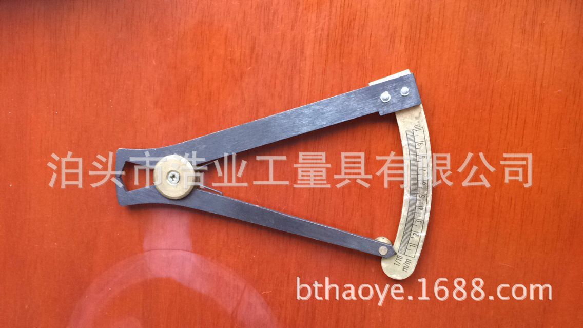 测厚卡规测厚规外卡钳外卡规间距规10-15-20mm带刻度卡钳