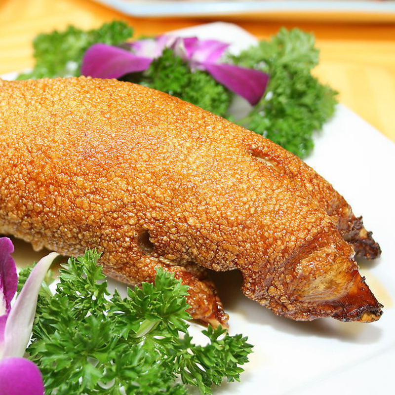 長期現貨批發豬肉豬蹄加工類零食豬副産品油炸豬蹄廠家直銷