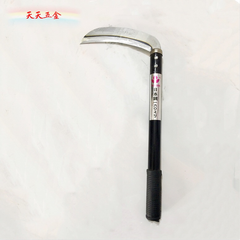 厂家供应TAILIAN钢柄180草镰刀 割草刀 镰刀批发