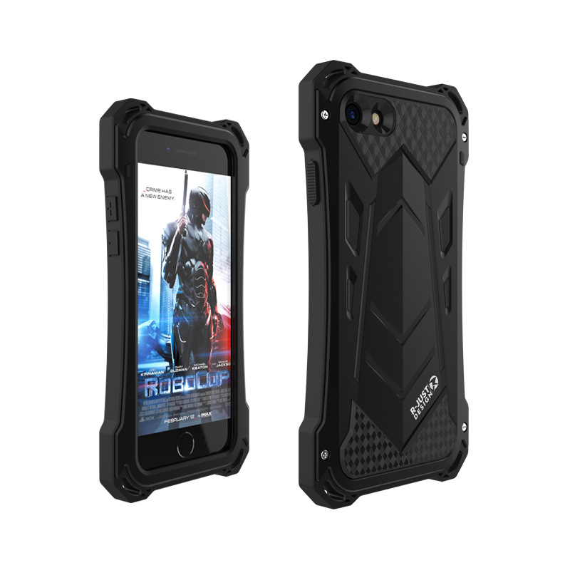 R-Just Armor Ghost Warrior IP54 Waterproof Case Extreme Protection System for Apple iPhone 8 Plus & iPhone 8 & iPhone 7 Plus & iPhone 7