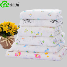 双层纱布 精梳11094 优质纯棉 卡通印花 母婴面料 棉坯布批发纱布