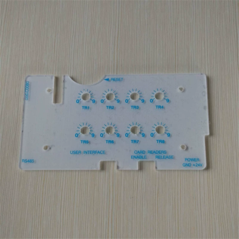 PC board processing Transparent PC board engraving and processing PC endurance board cutting milling slot drilling