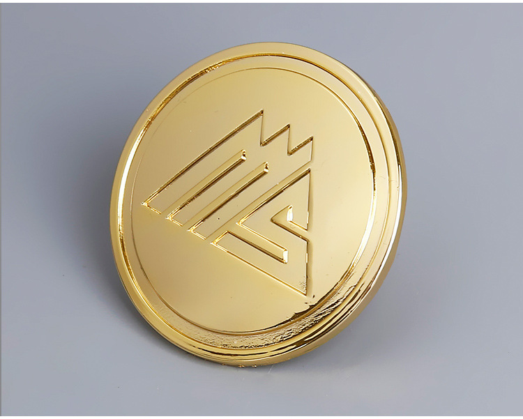 锌合金标牌产品侧面