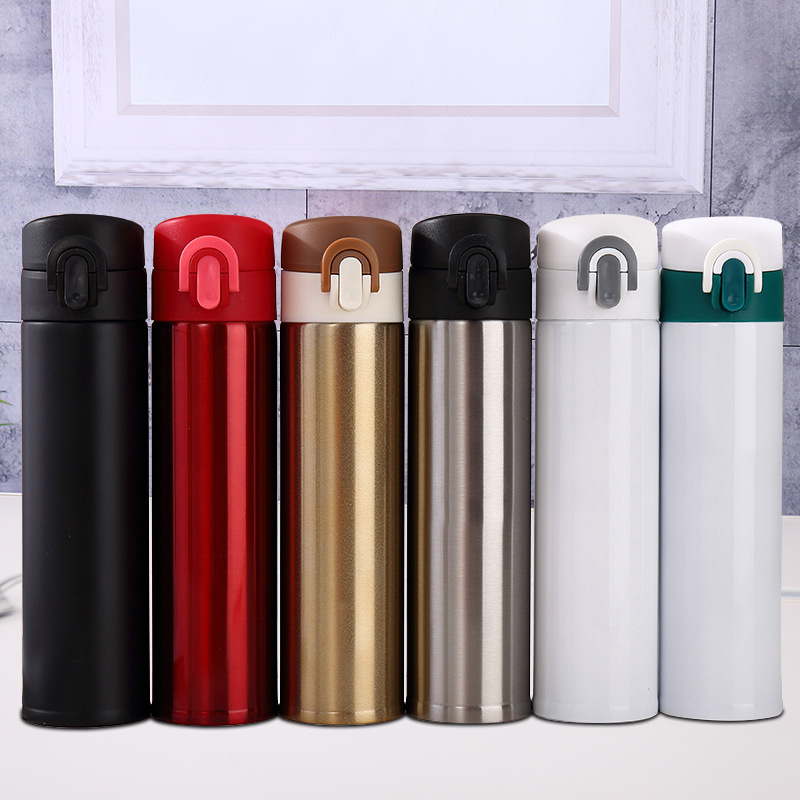 批发新款韩版新清 304不锈钢保温杯时尚创意礼品杯定制LOGO