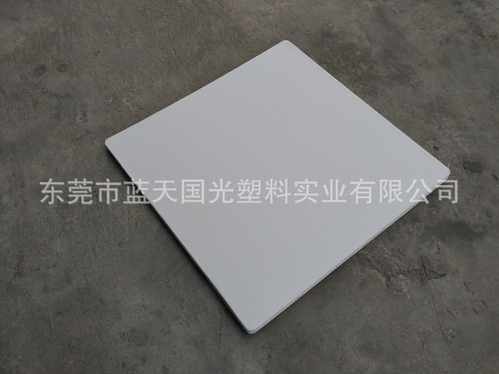 生产批发多用途多颜色塑料万通板PP塑料钙胶板中空板静电隔板