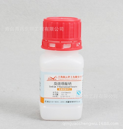 庚烷磺酸钠离子对试剂  HPLC25g 离子对色谱试剂 CAS:22767-50-6