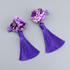 Children's decorations, Chinese hair accessory, cheongsam with tassels, hairgrip