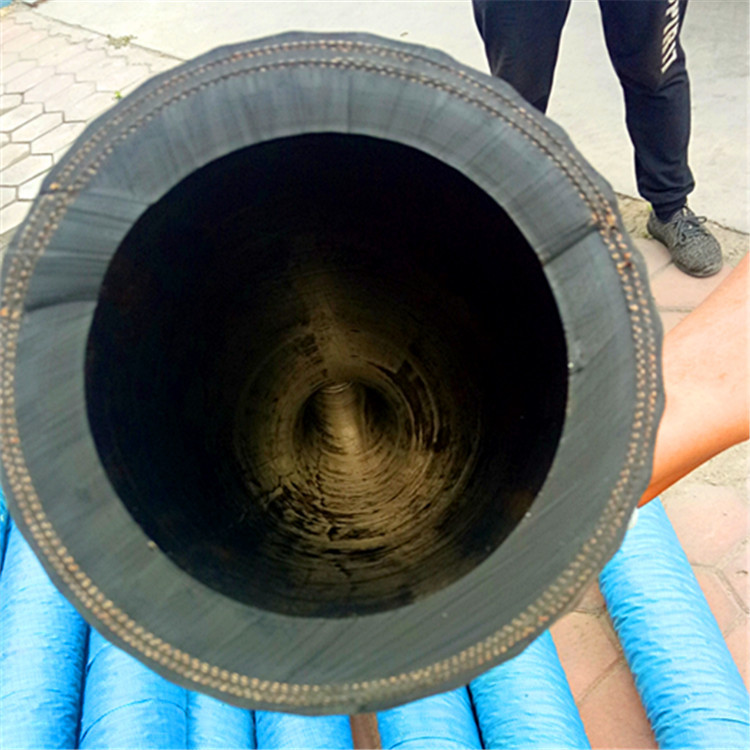 水泥厂用喷煤粉橡胶软管  耐磨钢丝橡胶软管  