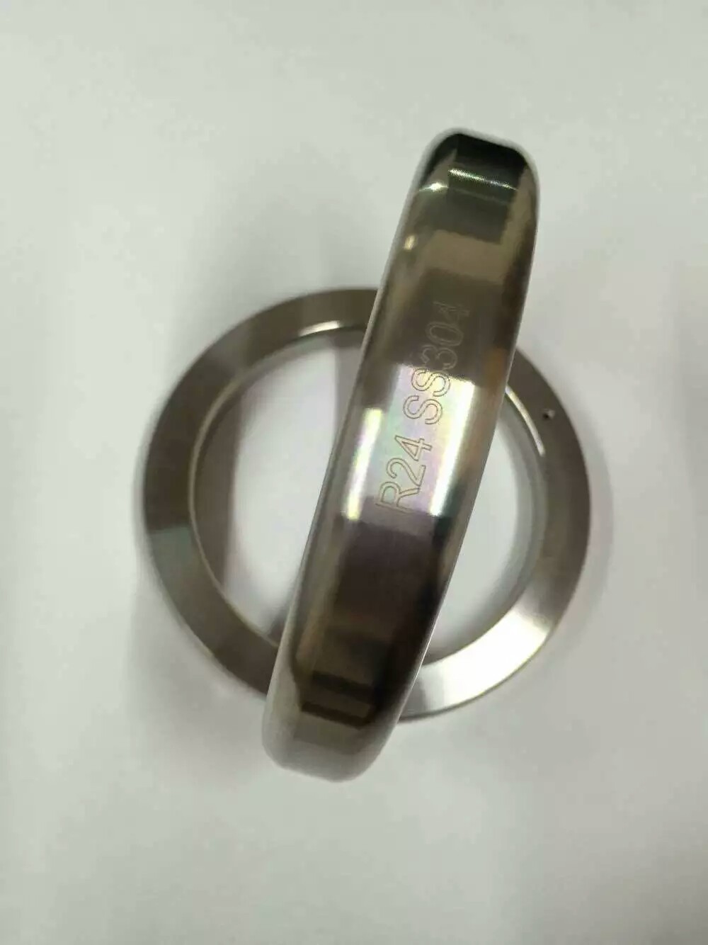 日达304不锈钢缠绕式垫片防漏金属环八角密封垫片耐高温耐腐蚀