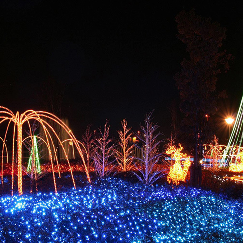 ���β�����20��չ������Ȧled���۵�ҹ�е�ledչ�����������