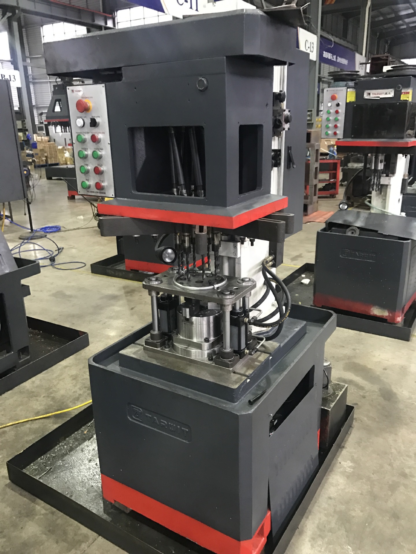 立式多轴钻床ZB5213X12 多头钻群钻可定制厂家价格