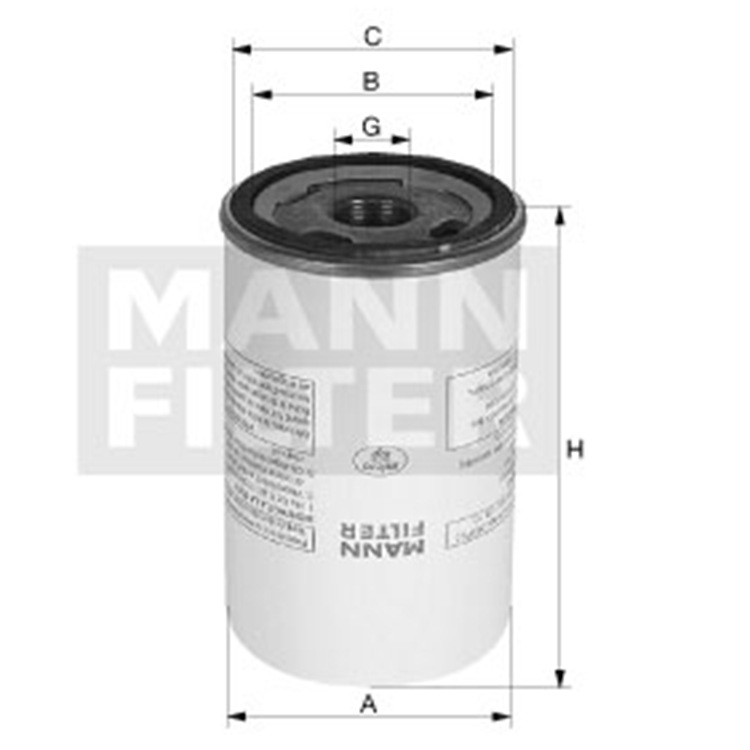 LB1374/20油分芯MANN-FILTER(曼牌滤清器)