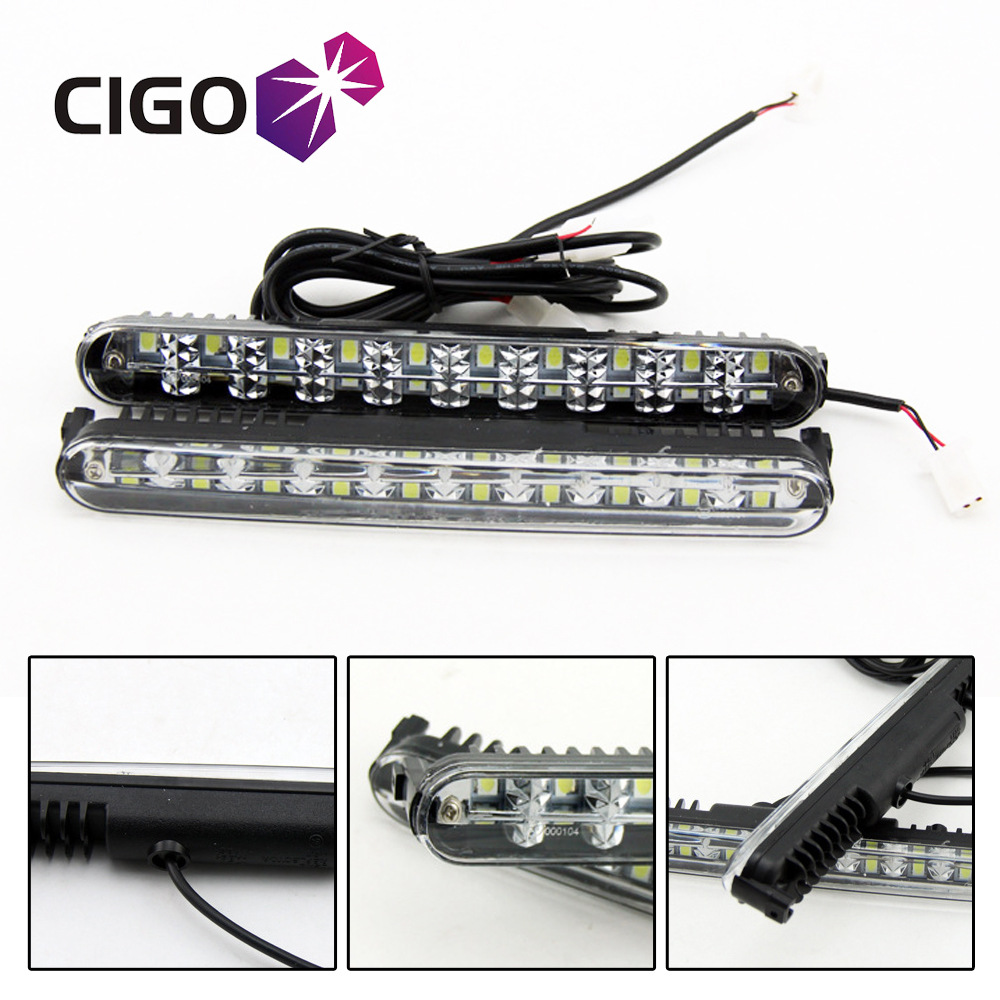 工厂批发汽车灯 日间行车灯LED 日间行车灯汽车LED 通用LED日行灯-阿里巴巴