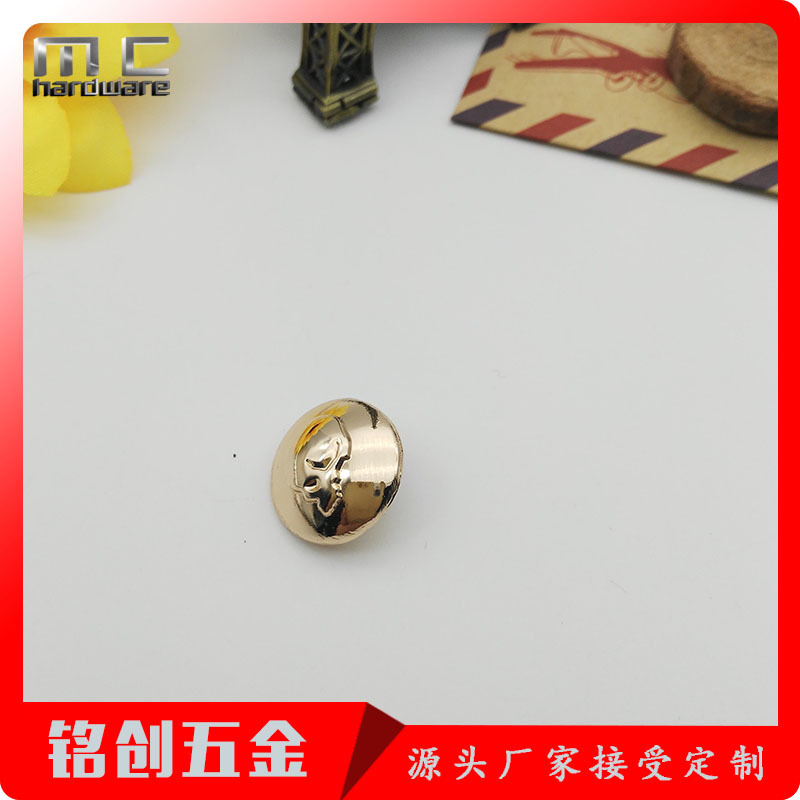 各种金属纽扣定制 创意五金掀扣  服装专用四合扣 logo定做