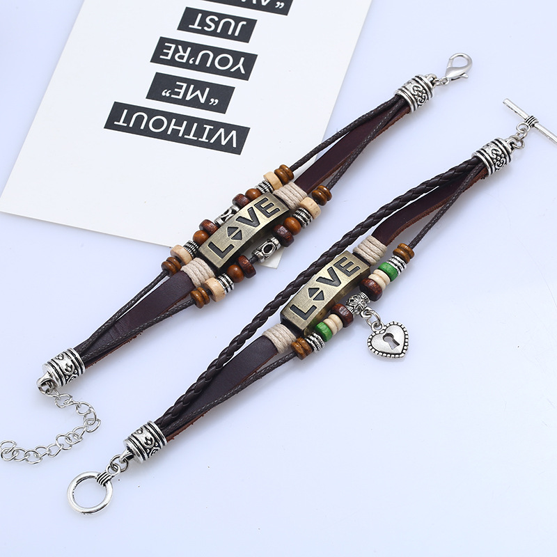 Occident and the United States CortexBracelet (One button buckle B with pendant)NHNPK0887-One button buckle B with pendant