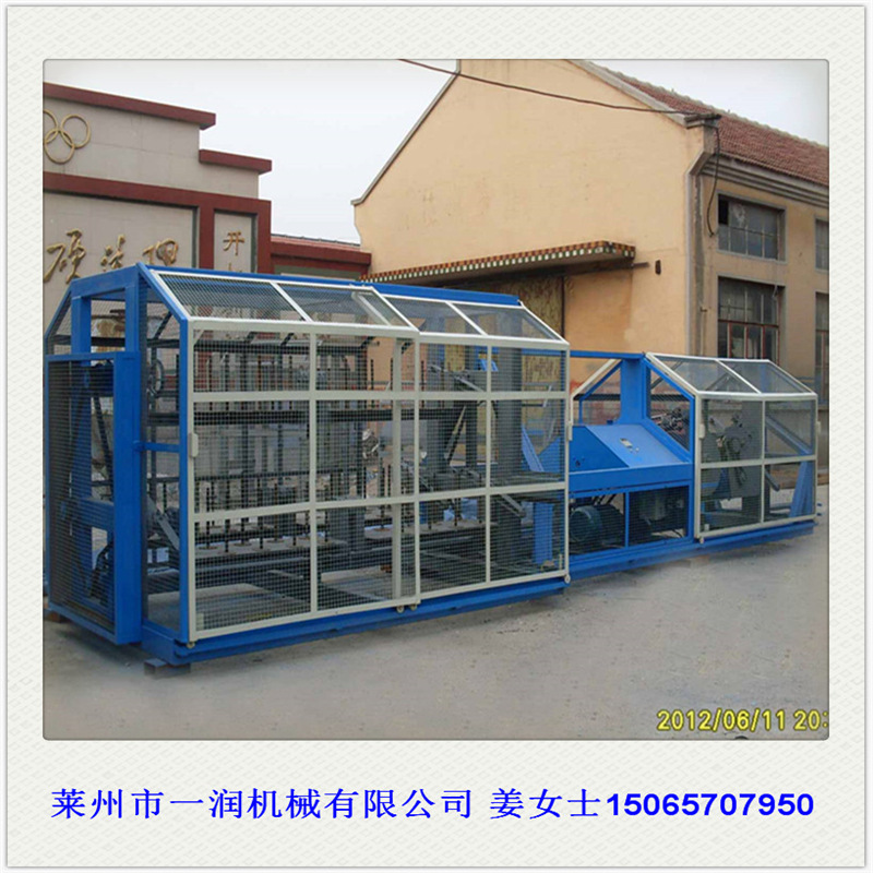 莱州一润机械二股三股无接头二合一塑料制绳机一体式制绳机